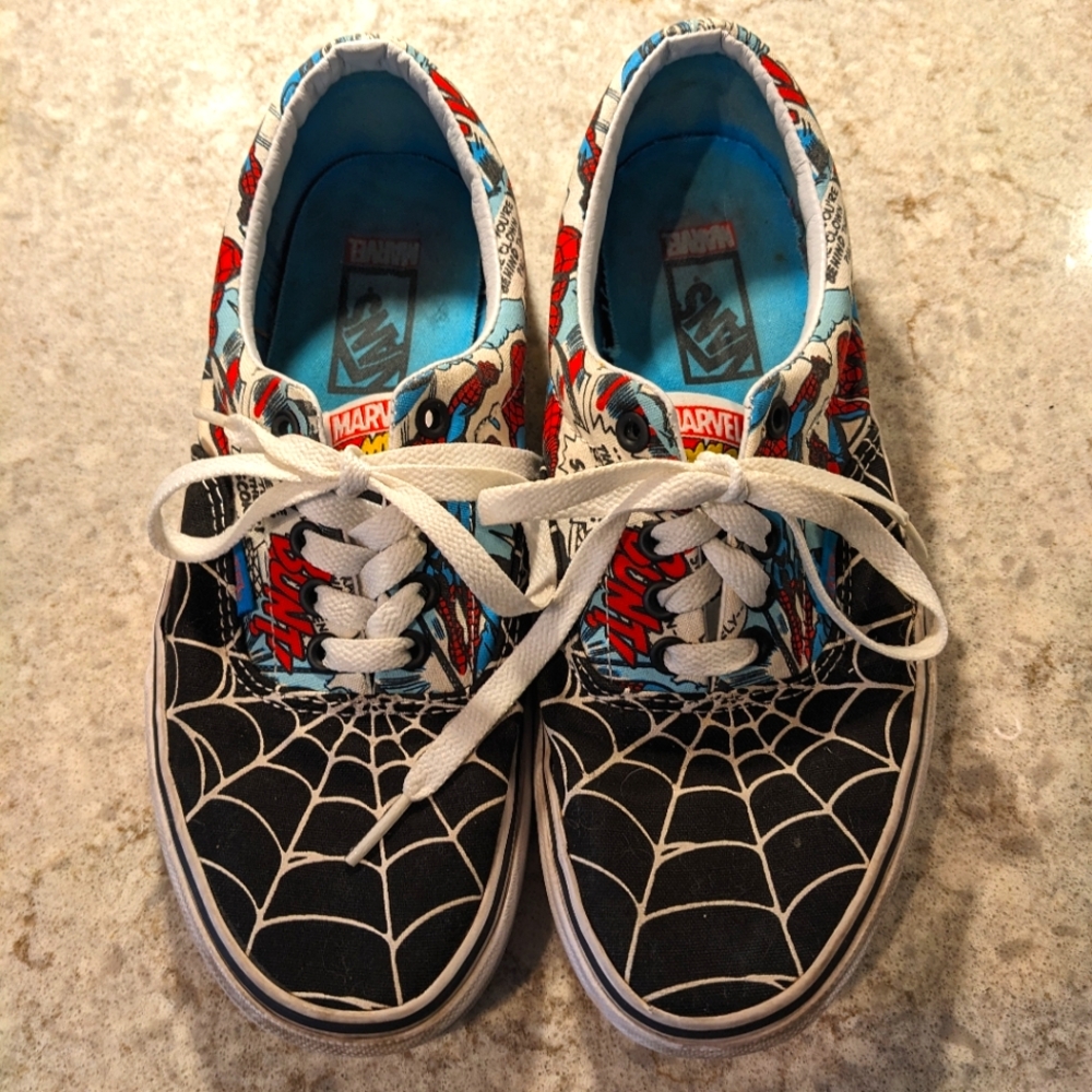 Limited edition Marvel Spider-Man Vans